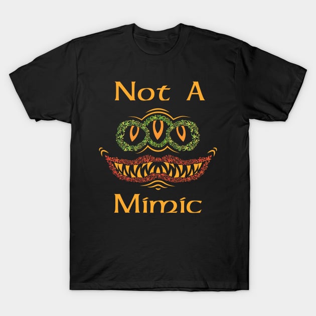 Psychadelic Not A Mimic T-Shirt by MimicGaming